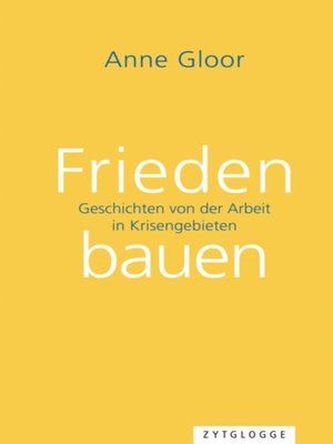 cover image of Frieden bauen